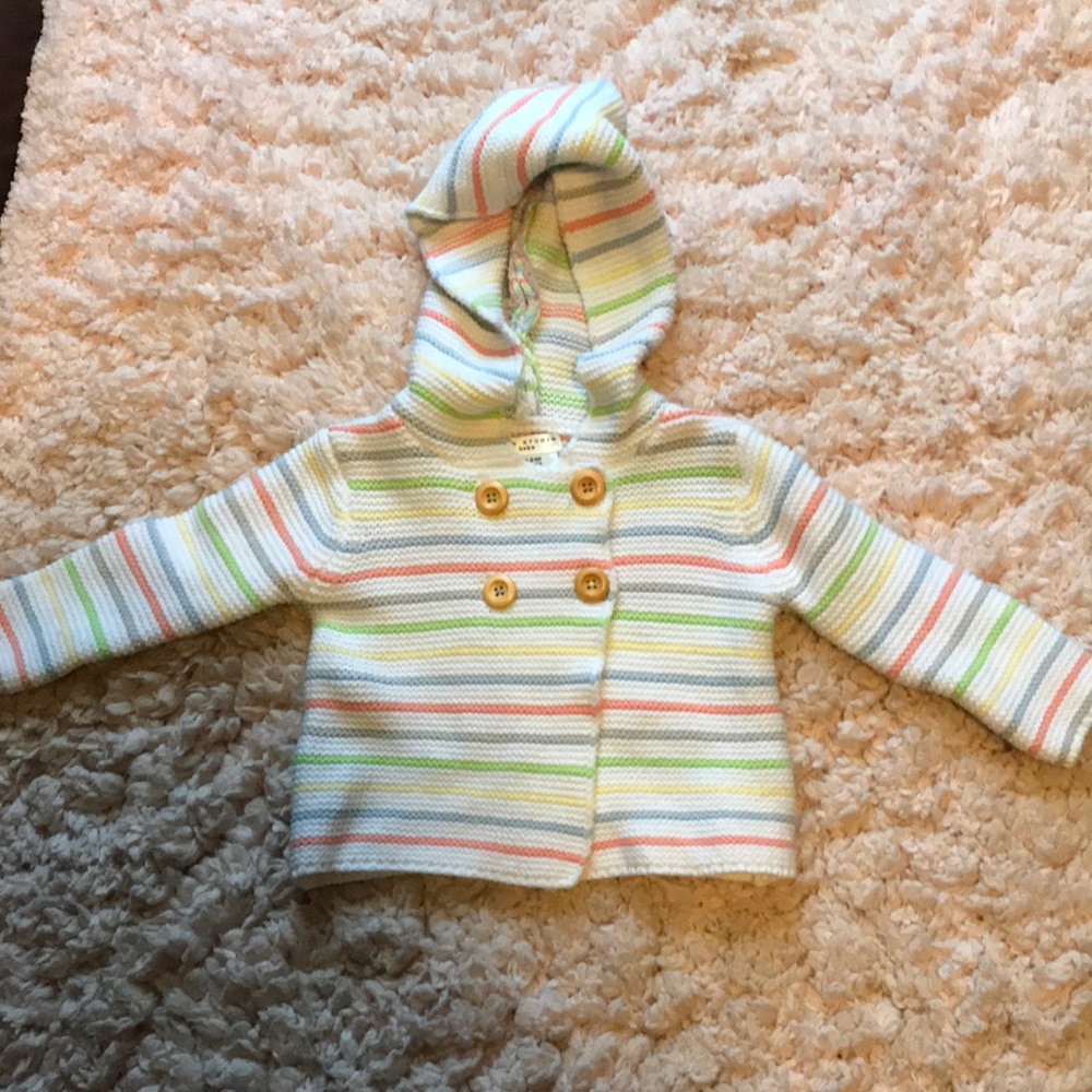 Precious baby sweater